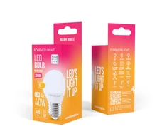 Telforceone Forever Light LED Bulb E27 G45 4.2W 480lm 3000K class E