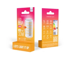 Telforceone Forever Light LED Bulb G4 3.5W 370lm 3000K 12V class F