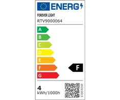 „Telforceone Forever Light“ LED lemputė G4 3,5 W 370 lm 3000 K 12 V F klasė