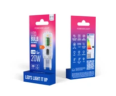 Telforceone Forever Light LED Bulb G9 2.2W 200lm 6000K class F