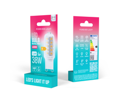Telforceone Forever Light LED Bulb G9 3.6W 440lm 4000K ceramic class F