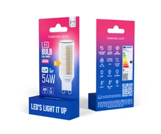 Telforceone Forever Light LED Bulb G9 6.2W 690lm 6000K ceramic class E