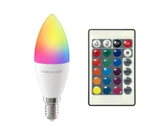 Telforceone Forever Light LED Bulb RGB E14 C37 5W 500lm 4000K class F