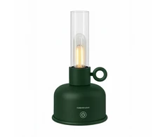 Telforceone Forever Light Vintage Petroleum LED Lamp FLR-04 Bottle Žalias