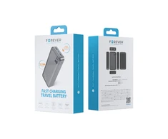 Telforceone Forever power bank TB-300L PD QC 22,5W 20000 mAh juodas