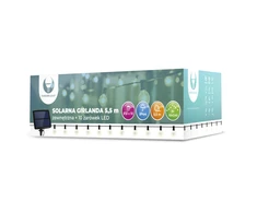 Forever TelForceone Saulės girlianda 5,5 m + 10 LED lempučių, skaidrus E12 G40 IP44