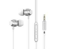 Telforceone Forever su laidu ausinės EP-01 jack 3,5mm baltas