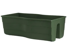FORM PLASTIC Balcony box Wave, 60cm, žalias
