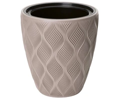 FORM PLASTIC Gėlių vazonas Srautas 30cm 15,5L, Rudas