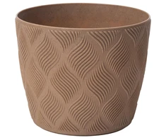 FORM PLASTIC Bikuva.lt Vazonas Flow Petit Eco 19cm, Rudas