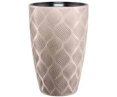 FORM PLASTIC Vazonas Flow Slim 30cm 24L, Rudas