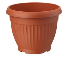 FORM PLASTIC Gėlių vazonas Dona 30 terakotos spalvos