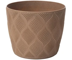 FORM PLASTIC Vazonas Flow Petit Eco 17cm, Rudas
