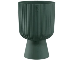 Vazonas FORM PLASTIC Keli Mika Eco Wood 18cm Žalias
