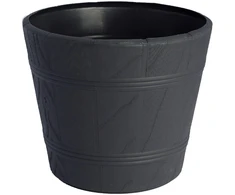 FORM PLASTIC Gėlių vazonas Woody 0 pilka