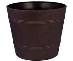 FORM PLASTIC Gėlių vazonas Woody 2 Rudas