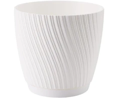 FORM PLASTIC Vazonas MIKA 13cm Baltas