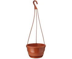 FORM PLASTIC Gėlių vazonas pakabinamas 25cm Europa terakota