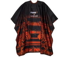 Fudge Professional, Katie Eary, Hairdressing Textile Cape, Raudona/Juodas