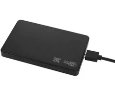 Fusion Accessories Fusion 2.5" external HDD enclosure SATA III | USB 3.0 juodas