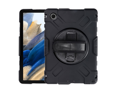 Fusion Accessories Fusion 360 Rotation planšetės dėklas su besisukančiu laikikliu Samsung X200 Galaxy Tab A8 2021 10.5" juodas