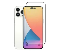 Fusion Accessories Fusion 5D full cover tempered glass for phone iPhone 14 Pro Max juodas