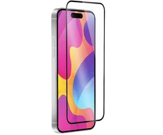 Fusion Accessories Fusion 5D full cover tempered glass for phone iPhone 15 Plus juodas