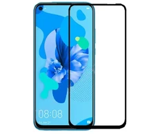 Fusion Accessories Fusion 5D grūdintas stiklas pilnai uždengtas rėmeliu Huawei Mate 30 Lite juodas