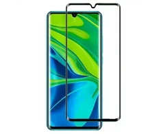 Fusion Accessories Fusion 5D Tempered Glass full cover with Frame for phone Xiaomi Mi Note 10 Lite juodas