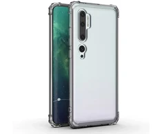 Dėklas Fusion Accessories Fusion anti shock 0.5 mm silicone case for Xiaomi Mi Note 10 transparent