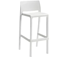 Fusion Accessories Garden bar stool Volga Stool 65 50x49x89cm baltas