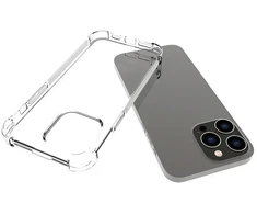 Dėklas Fusion Accessories "Anti Shock 1.5 mm iPhone 14 Plus" Transparent