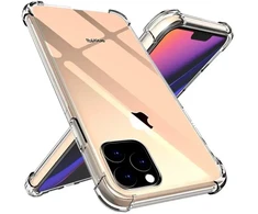 Fusion Accessories Fusion Anti Shock 1.5 mm Silikoninis dėklas For Apple iPhone 12 | 12 Pro Transparent