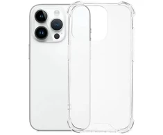 Dėklas Fusion Accessories Fusion anti shock 1.5mm silicone case for Apple iPhone 15 Pro transparent
