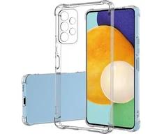 Dėklas Fusion Accessories "Anti Shock Silicone Back Case 1.5mm Galaxy A14 4G/5G" Transparent