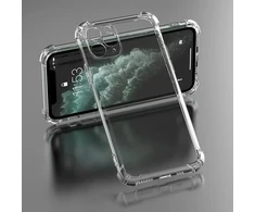 Dėklas Fusion Accessories Fusion anti shock 1.5mm camera protect silicone case for Apple iPhone 17 Pro transparent