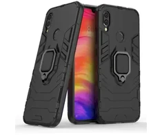 Dėklas Fusion Accessories Fusion Armor Ring Back Case for Xiaomi Redmi Note 13 Pro 4g Juodas