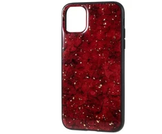 Dėklas Fusion Accessories Fusion Priedai "Art Epoxy Back Case Apple iPhone 11 Pro" Tamsi Raudona