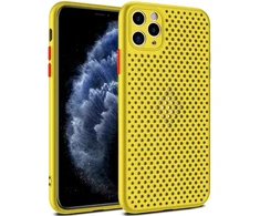 Fusion Accessories "Breathe Silikoninis dėklas Apple iPhone 12/ 12 Pro" Geltona