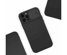 Dėklas Fusion Accessories Fusion Camera Protect silicone case for Samsung Galaxy A25 5G | 24 4G juodas