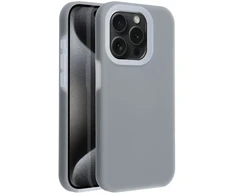 Dėklas Fusion Accessories Fusion Candy silicone case for Apple iPhone 16 Pro pilkas