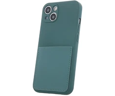 Dėklas Fusion Accessories Fusion Card Case protect silicone case for Samsung A336 Galaxy A33 5G žalias