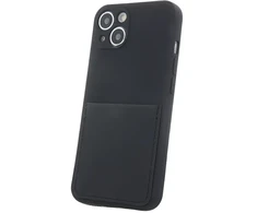 Dėklas Fusion Accessories Fusion Card Case protect silicone case for Samsung A125 | M127 Galaxy A12 | M12 juodas