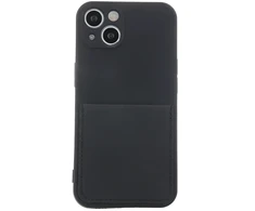 Dėklas Fusion Accessories Fusion Card Case protect silicone case for Samsung A336 Galaxy A33 5G juodas