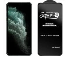 Fusion Accessories Fusion D-Pro Curved Edge grūdintas stiklas skirtas Apple iPhone 14 Plus juodas