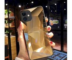 Fusion Accessories Fusion Diamond Stone nugarėlės dėklas silikoninis dėklas Apple iPhone 11 Pro Gold