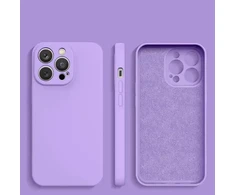Dėklas Fusion Accessories Fusion elegance fibre protect silicone case for Samsung S918B Galaxy S23 Ultra 5G violetinė