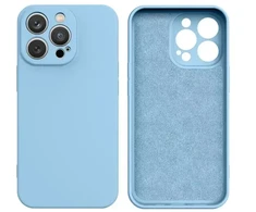 Dėklas Fusion Accessories Fusion elegance fibre protect silicone case for Samsung S918B Galaxy S23 Ultra 5G light mėlynas