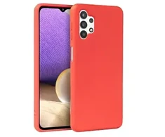 Dėklas Fusion Accessories Fusion elegance fibre protect silicone case for Samsung Galaxy S25 Edge red