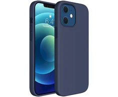 Dėklas Fusion Accessories Fusion Priedai "Elegance Fiber Protect Case Apple iPhone 12 Pro Max" Mėlyna